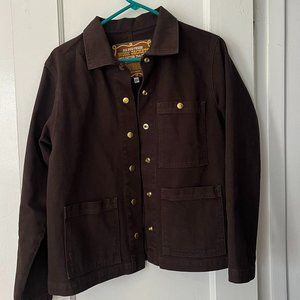 BBP Denim Work Jacket in Espresso - like new!